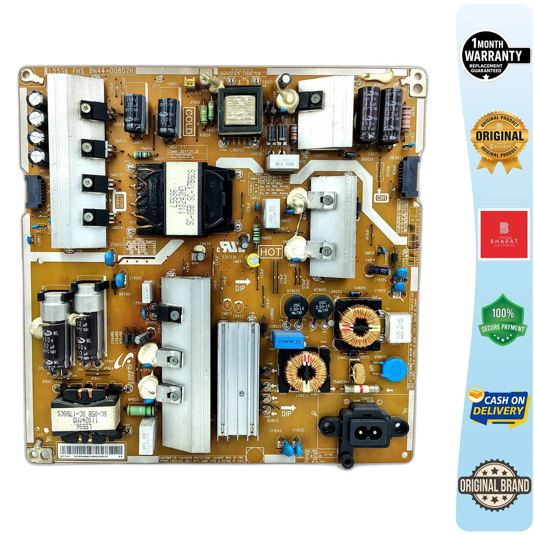 Samsung UA49MU6300KXXT Power Supply Board – Samsung 49 Inch LED TV SMPS Replacement - Great Bharat Electronics