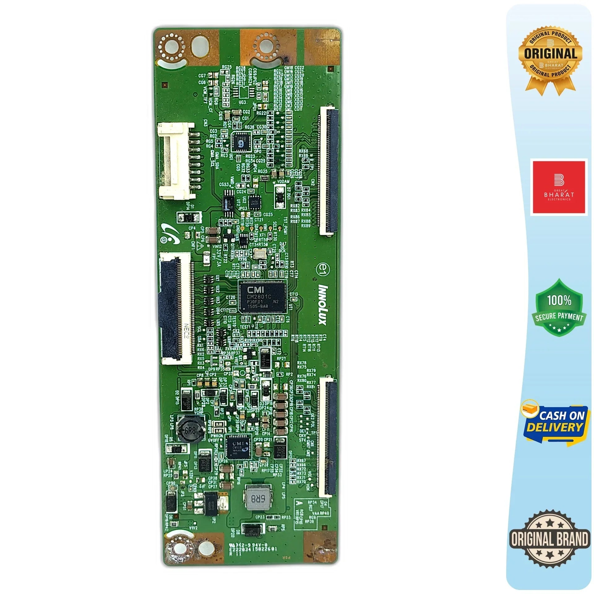 Samsung UA50J5100AR T-Con Board – Samsung 50 Inch LED TV Replacement Part - Great Bharat Electronics