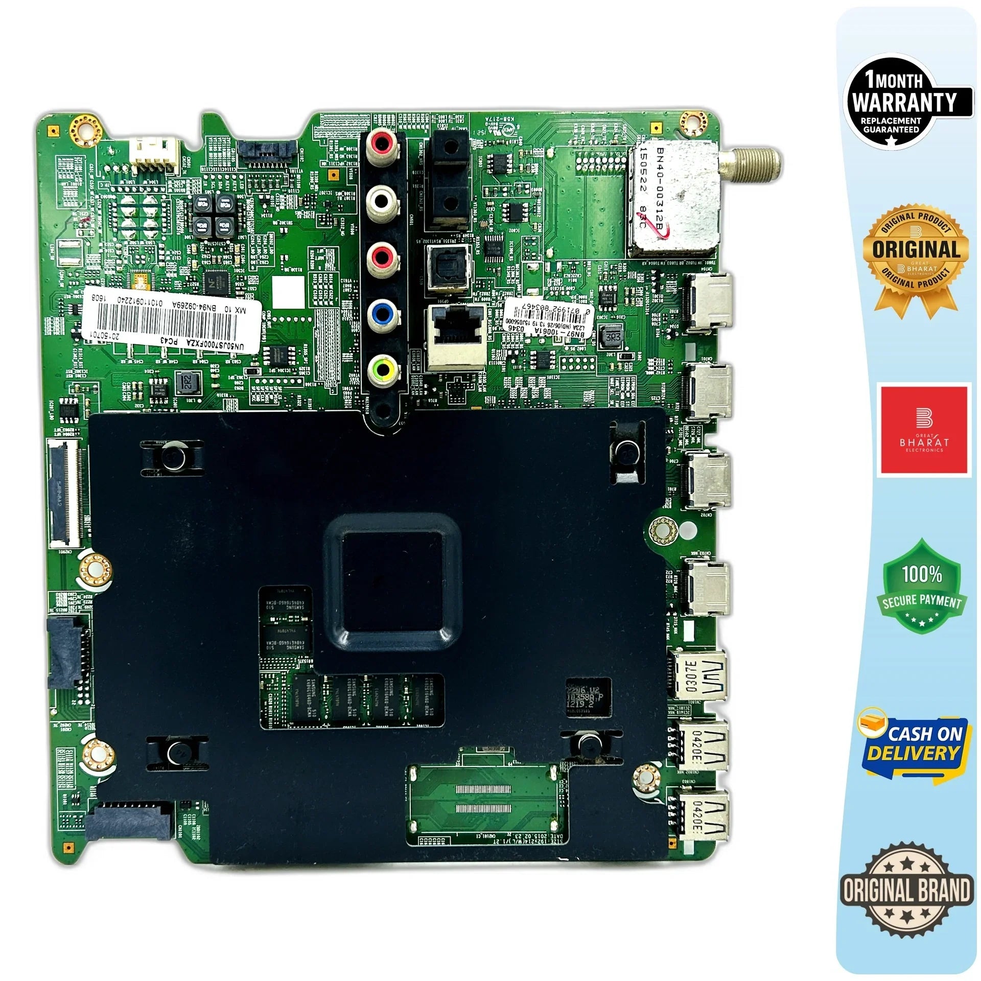 Samsung UA50JU7000K Motherboard – Samsung 50 Inch LED TV Main Board Replacement - Great Bharat Electronics