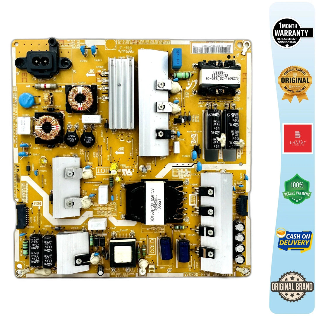 Samsung UA50KU6300FXZA Power Supply Board – Samsung 50 Inch LED TV SMPS Replacement - Great Bharat Electronics