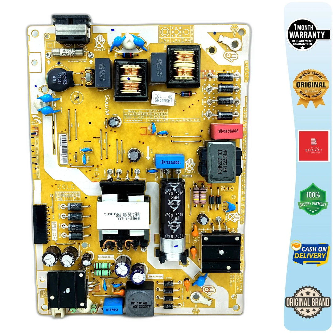 Samsung UA55AUE65AKXXL Power Supply Board – Samsung 55 Inch LED TV SMPS Replacement - Great Bharat Electronics