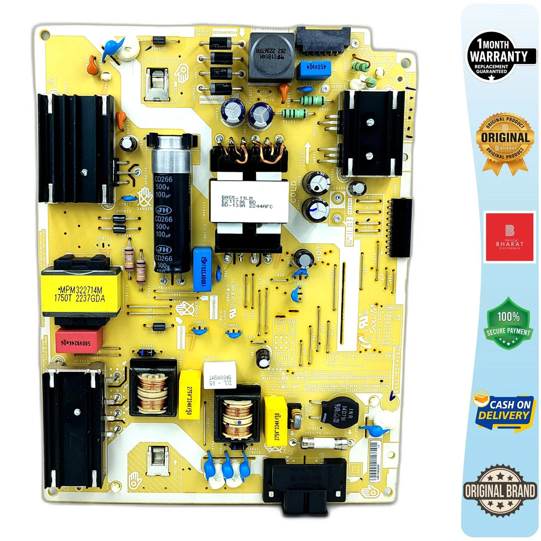 Samsung UA55CUE60AK Power Supply Board – Samsung 55 Inch LED TV SMPS Replacement - Great Bharat Electronics