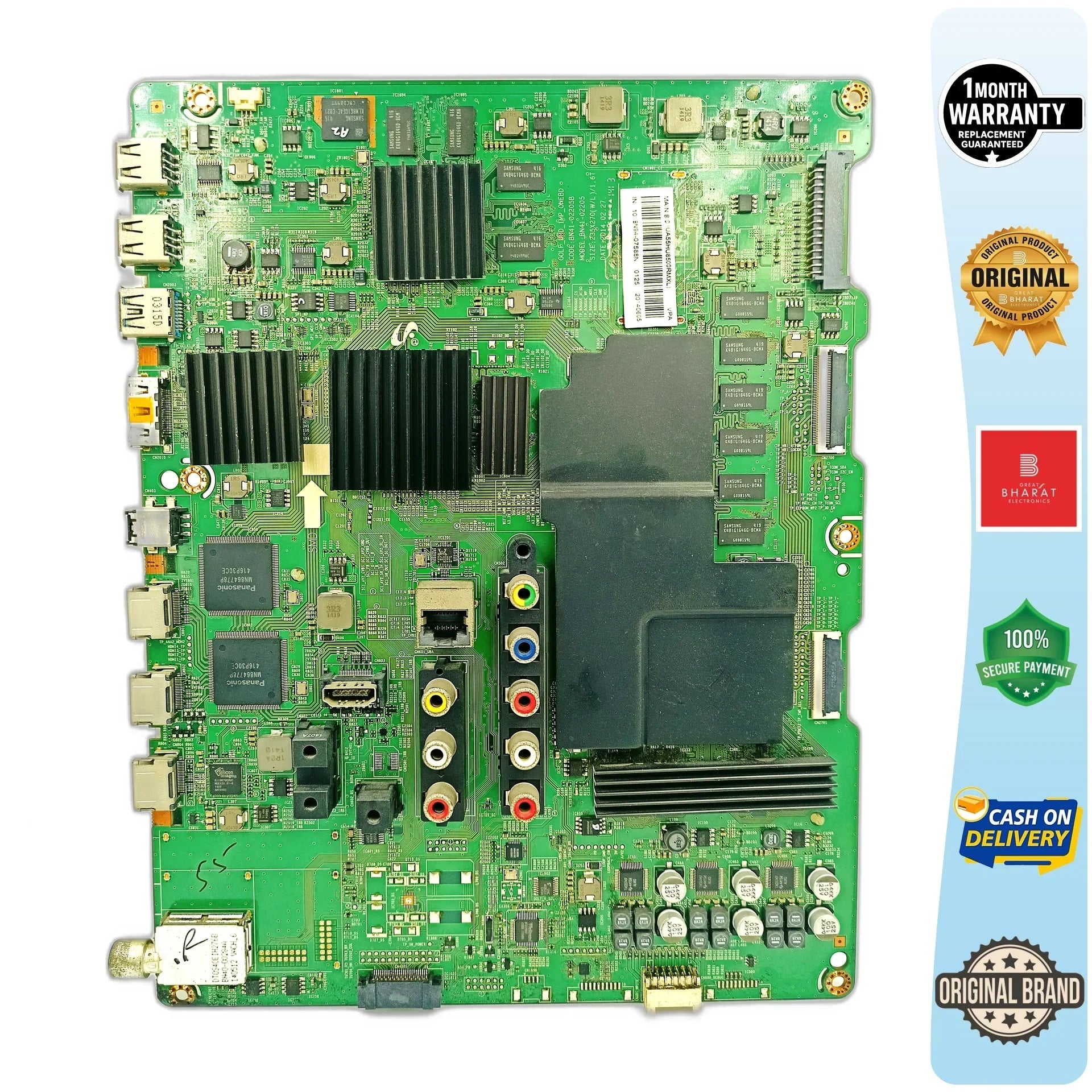 Samsung UA55HU8500A Motherboard – Samsung 55 Inch LED TV Main Board Replacement - Great Bharat Electronics