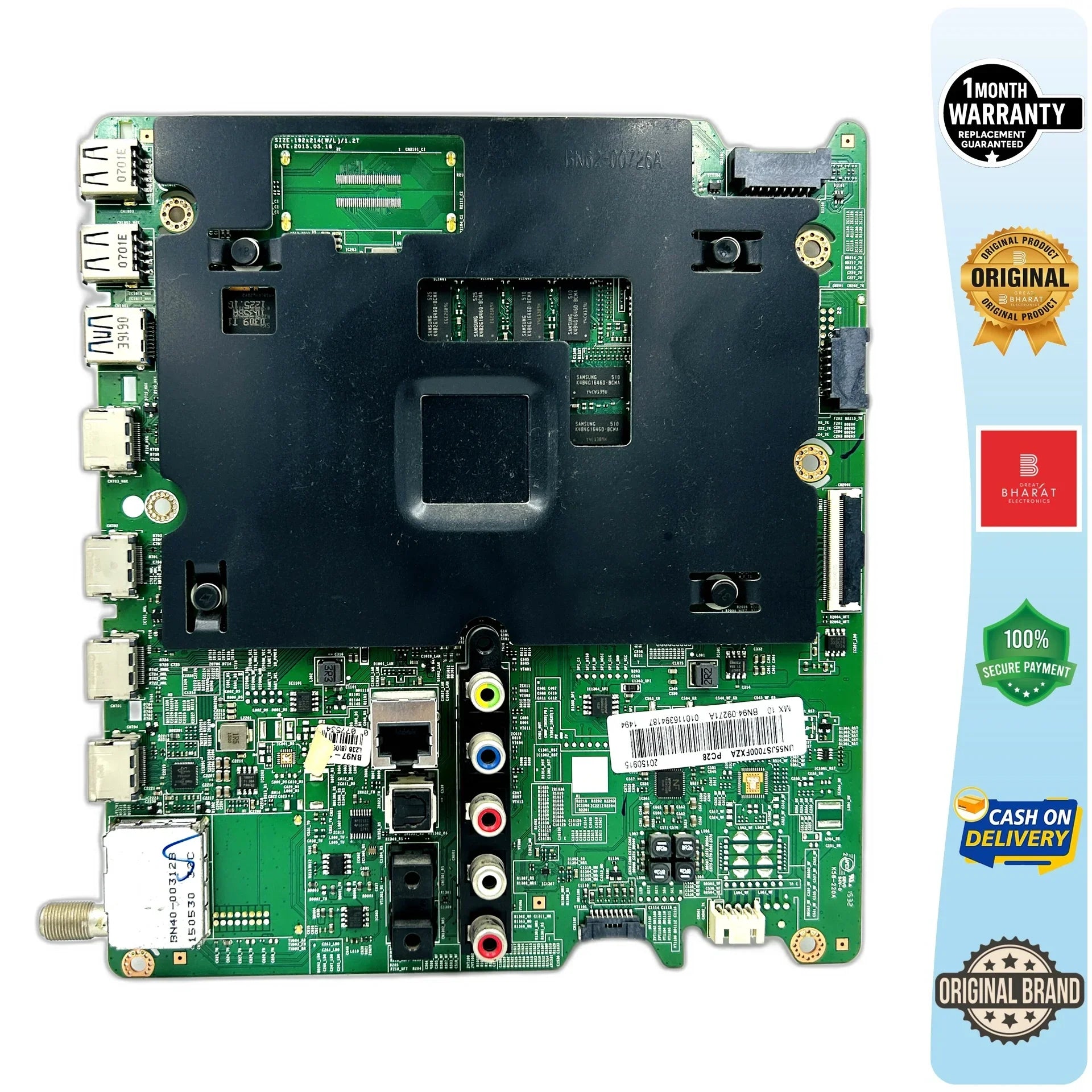 Samsung UA55JS7000FXZA Motherboard – Samsung 55 Inch LED TV Main Board Replacement - Great Bharat Electronics