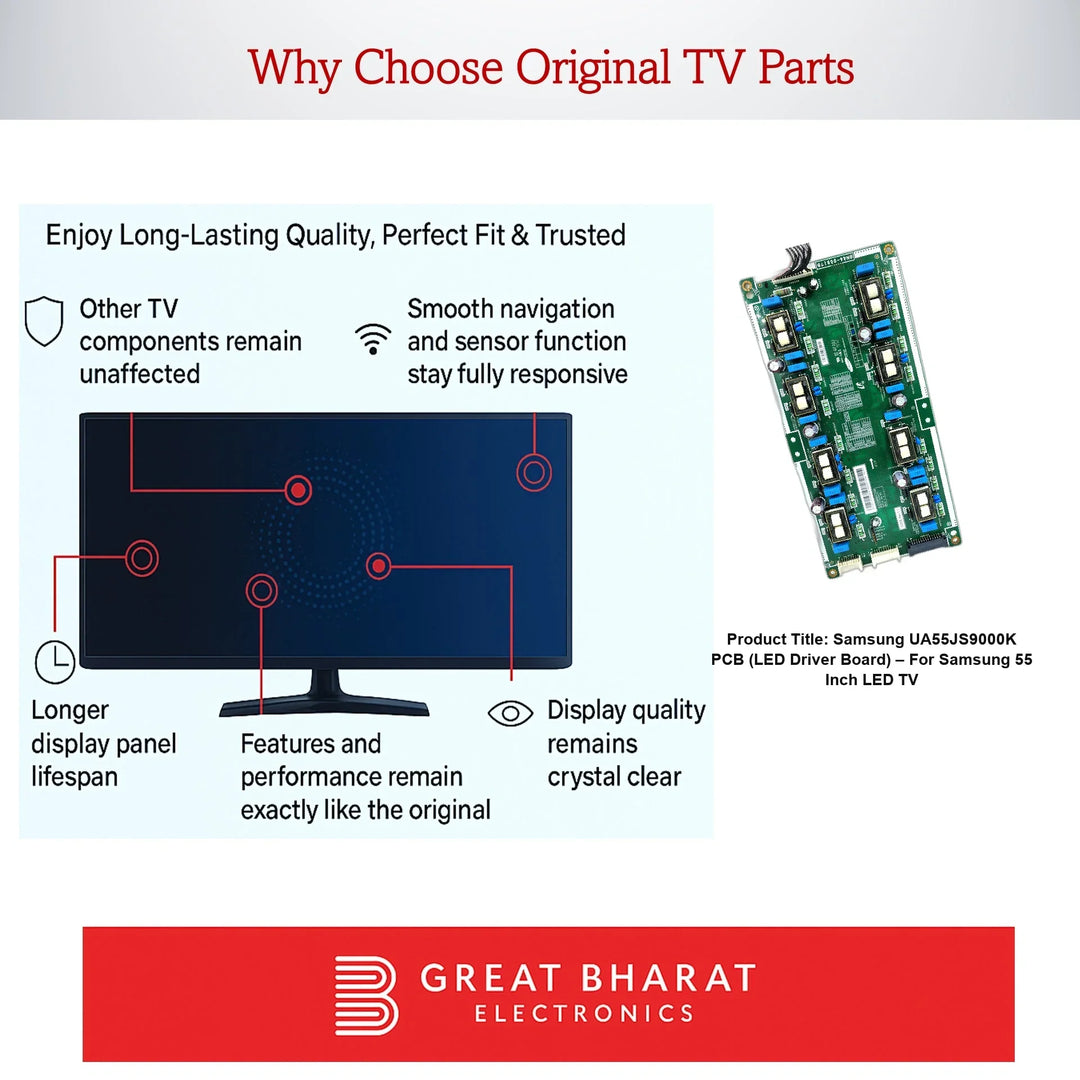 Samsung UA55JS9000K PCB (LED Driver Board) – For Samsung 55 Inch LED TV - Great Bharat Electronics