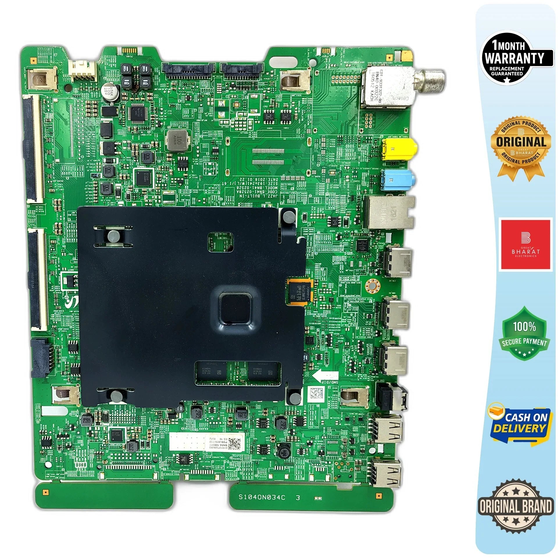 Samsung UA55KU7000AKLXL Motherboard – Samsung 55 Inch LED TV Main Board Replacement - Great Bharat Electronics