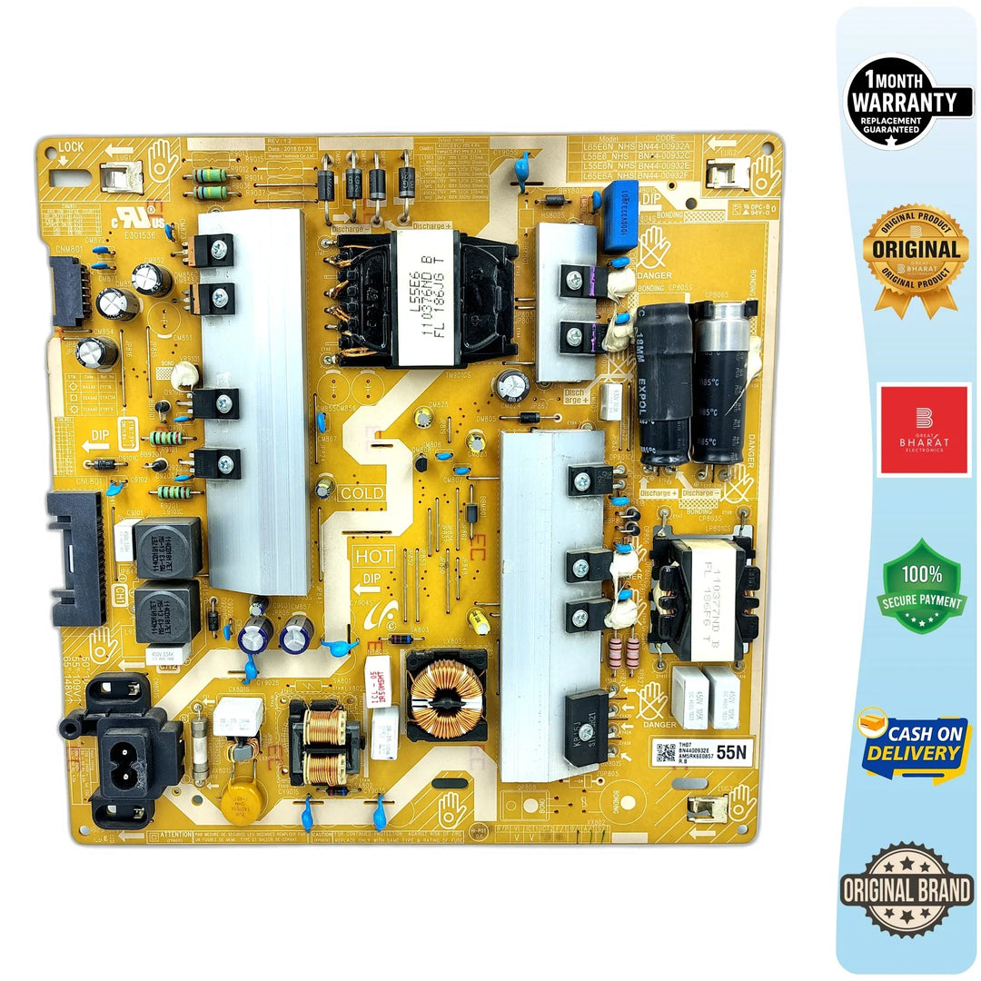 Samsung UA55NU7470UXXL Power Supply Board – Samsung 55 Inch LED TV SMPS Replacement - Great Bharat Electronics