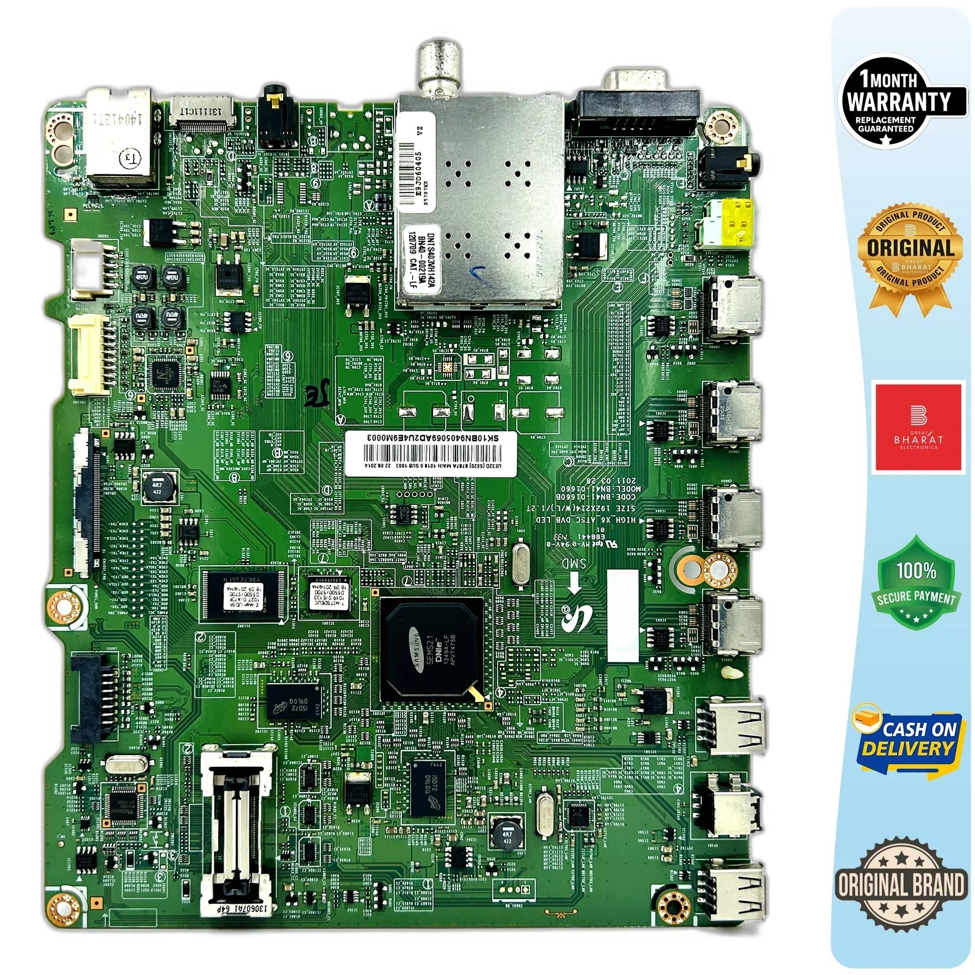 Samsung UE32D5520 Motherboard – Samsung 32 Inch LED TV Main Board Replacement - Great Bharat Electronics