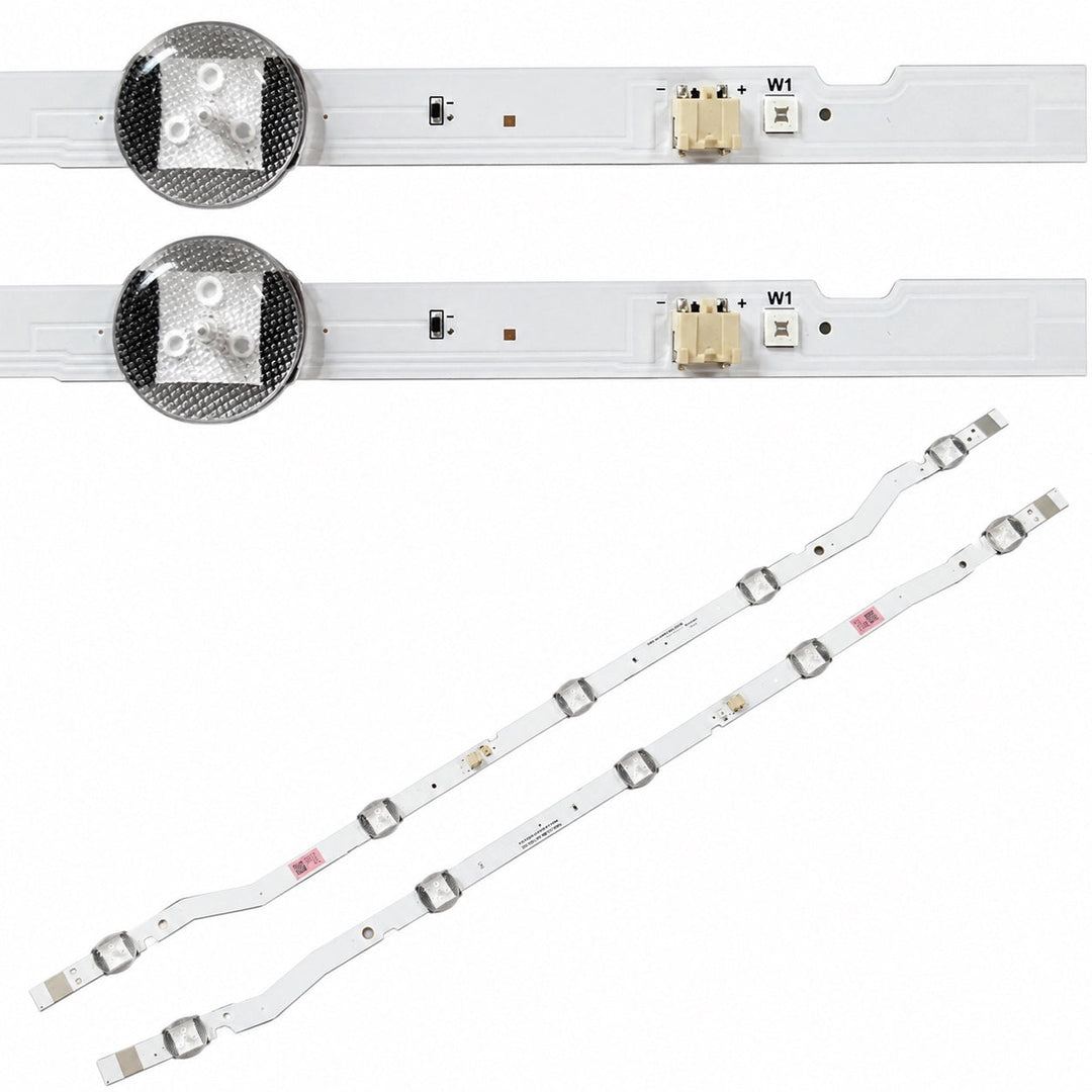 Samsung UA32J4088 LED TV backlight strip set of 2 with 5 LEDs per strip