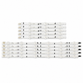Samsung UE40H5100AK LED TV backlight kit of 10 pieces, 5 Right and 5 Left, forming 5 complete R+L pairs