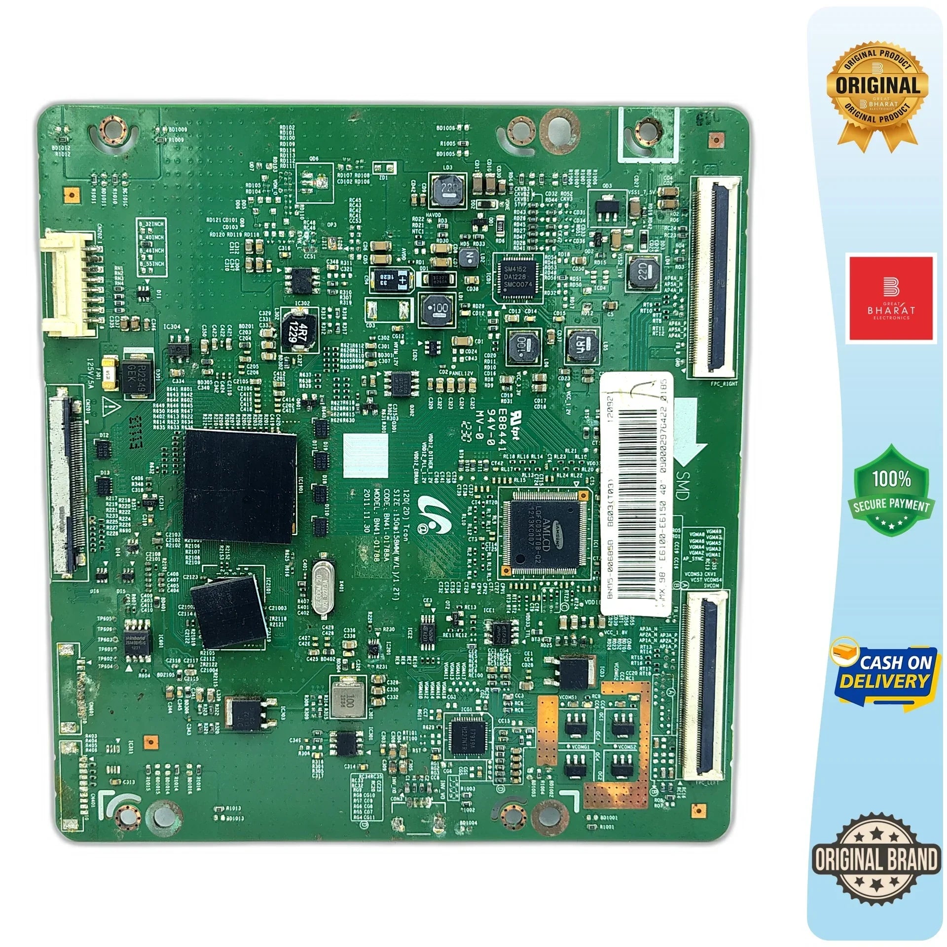 Samsung UN40ES6003F T-Con Board – Samsung 40 Inch LED TV Replacement Part - Great Bharat Electronics