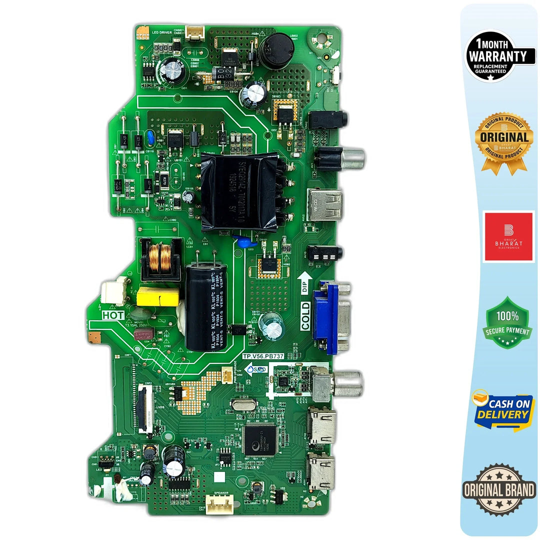 Sansui JSC32NSHD Motherboard – Sansui 32 Inch LED TV Main Board Replacement - Great Bharat Electronics