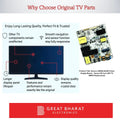 Sansui JSK65LSUHD ਪਾਵਰ ਸਪਲਾਈ ਬੋਰਡ - Sansui 65 ਇੰਚ LED TV SMPS ਬਦਲੀ - Great Bharat Electronics