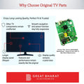 Sansui JSW32ABHD Motherboard – Sansui 32 Inch LED TV Main Board Replacement - Great Bharat Electronics