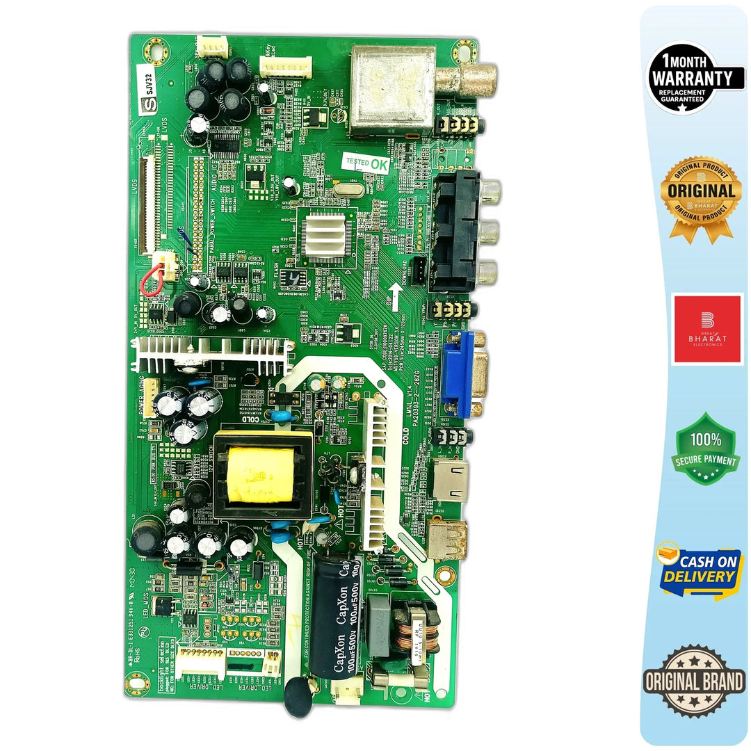 Sansui LEDTVSJV32HH-2FA Motherboard – Sansui 32 Inch LED TV Main Board Replacement - Great Bharat Electronics