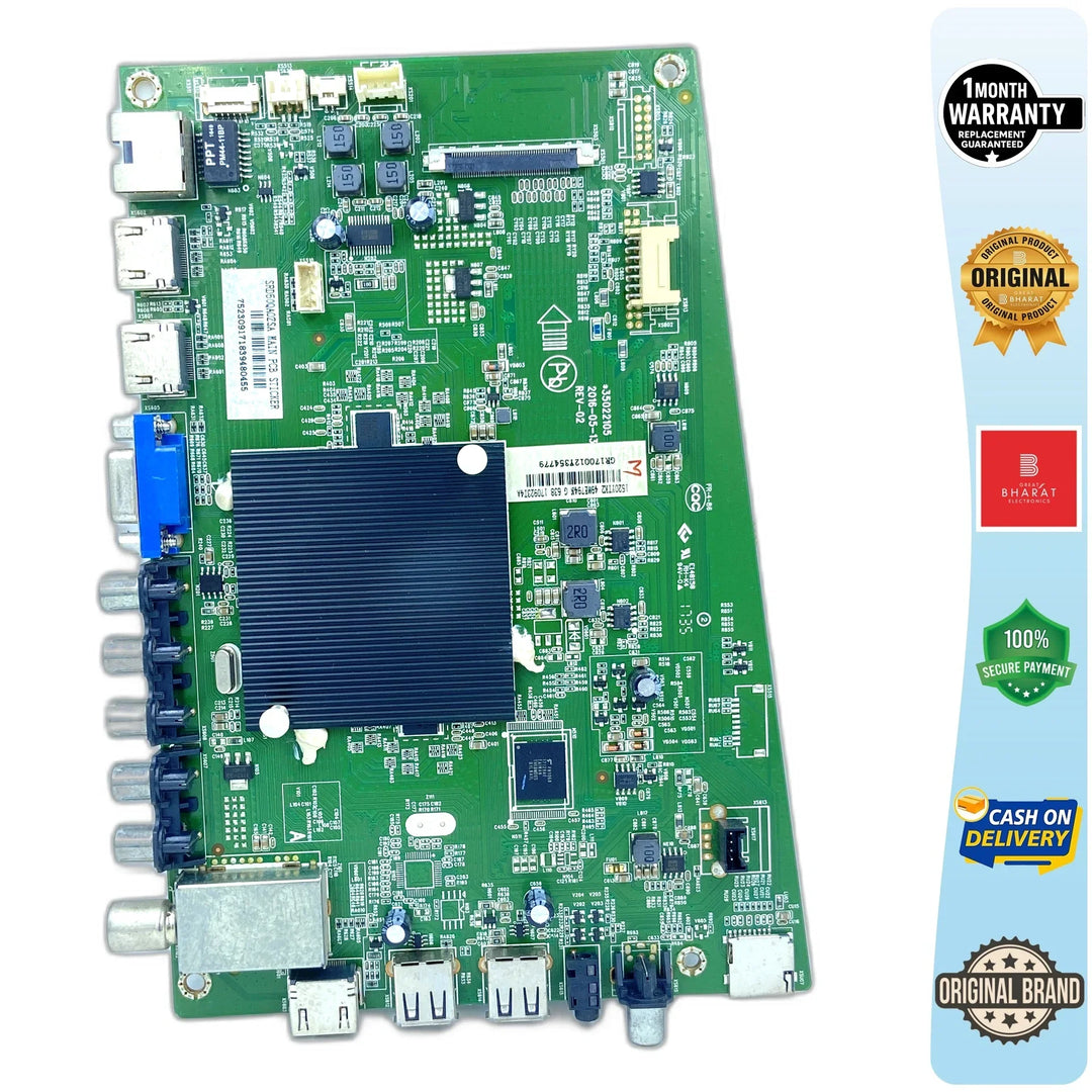 Sansui UHDTVSR050GA02SA Motherboard – Sansui 50 Inch LED TV Main Board Replacement - Great Bharat Electronics