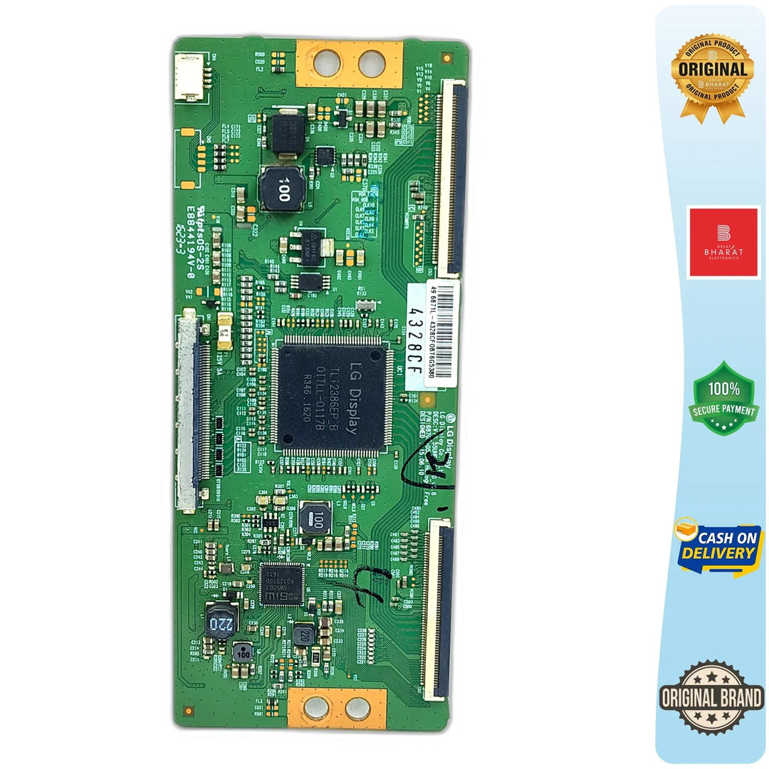Sanyo UHDTUSNA50QXOSAZ T-Con Board – Sanyo 50 Inch LED TV Replacement Part - Great Bharat Electronics