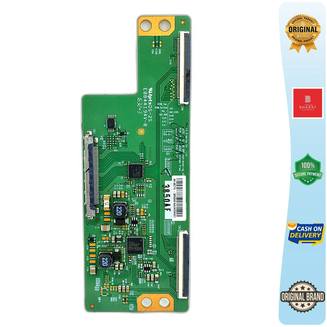 Sanyo XT49S7100F T-Con Board – Sanyo 49 Inch LED TV Replacement Part - Great Bharat Electronics