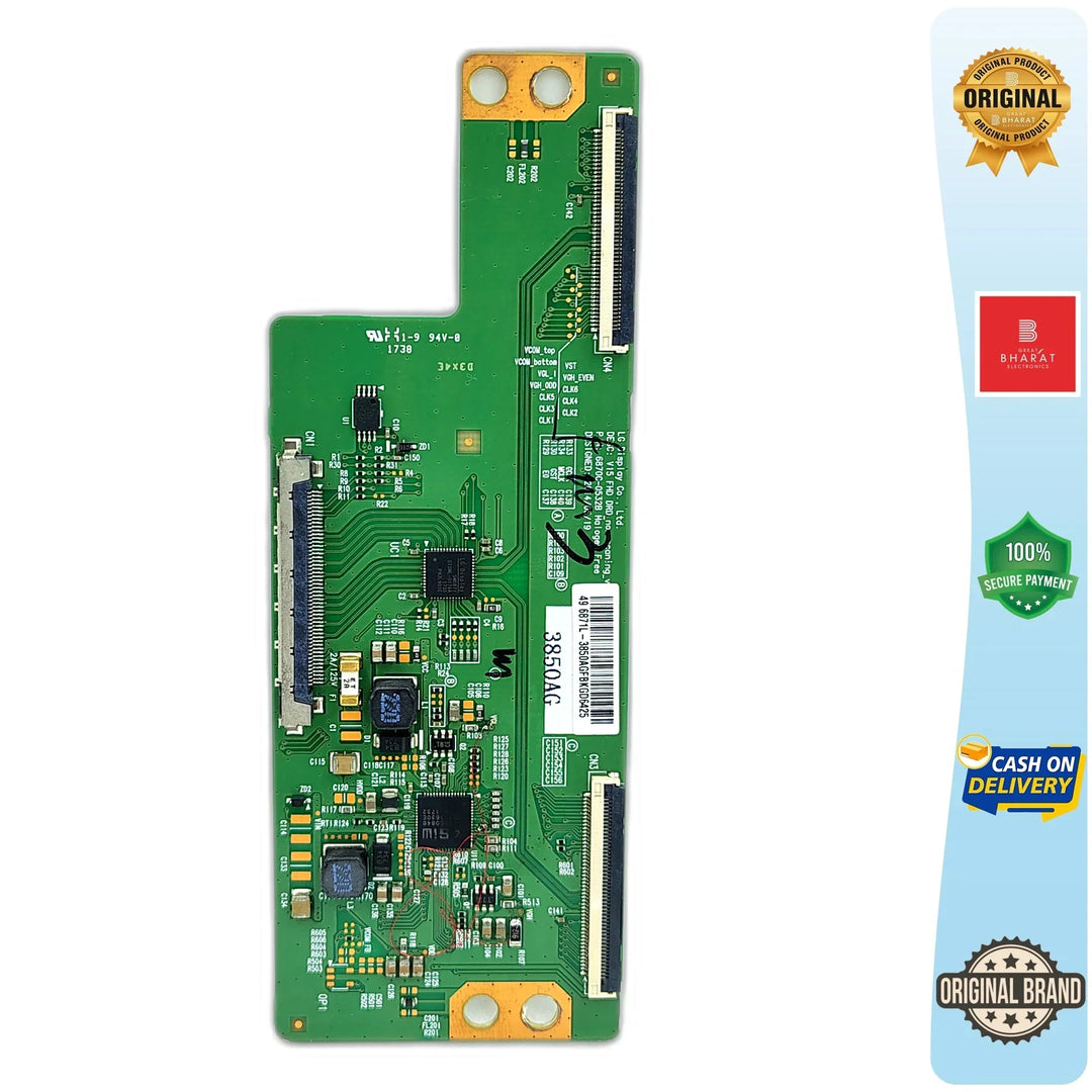 Sanyo XT49S8100FS T-Con Board – Sanyo 49 Inch LED TV Replacement Part - Great Bharat Electronics