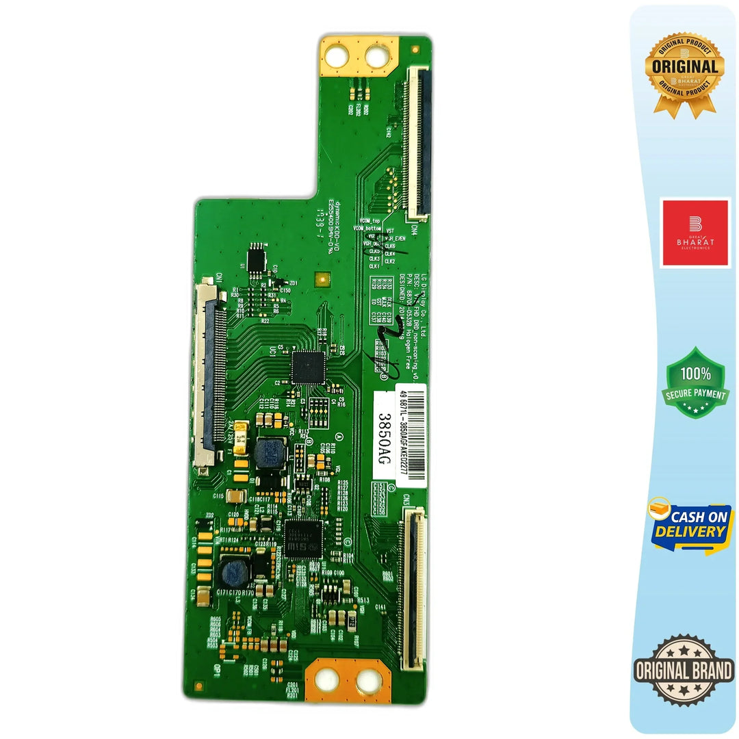 Sanyo XT49S81400FS T-Con Board – Sanyo 49 Inch LED TV Replacement Part - Great Bharat Electronics