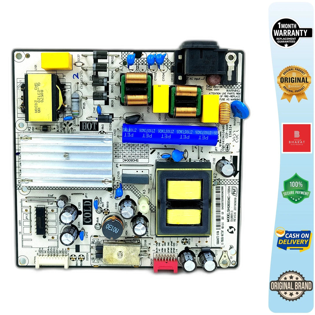 Sanyo XT50UHD4S Power Supply Board – Sanyo 50 Inch LED TV SMPS Replacement - Great Bharat Electronics
