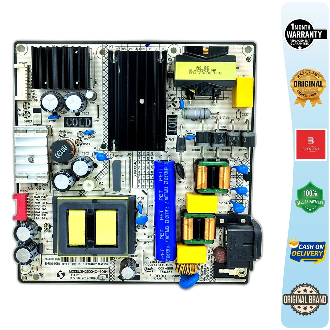 Sanyo XT55UHD4S Power Supply Board – Sanyo 55 Inch LED TV SMPS Replacement - Great Bharat Electronics