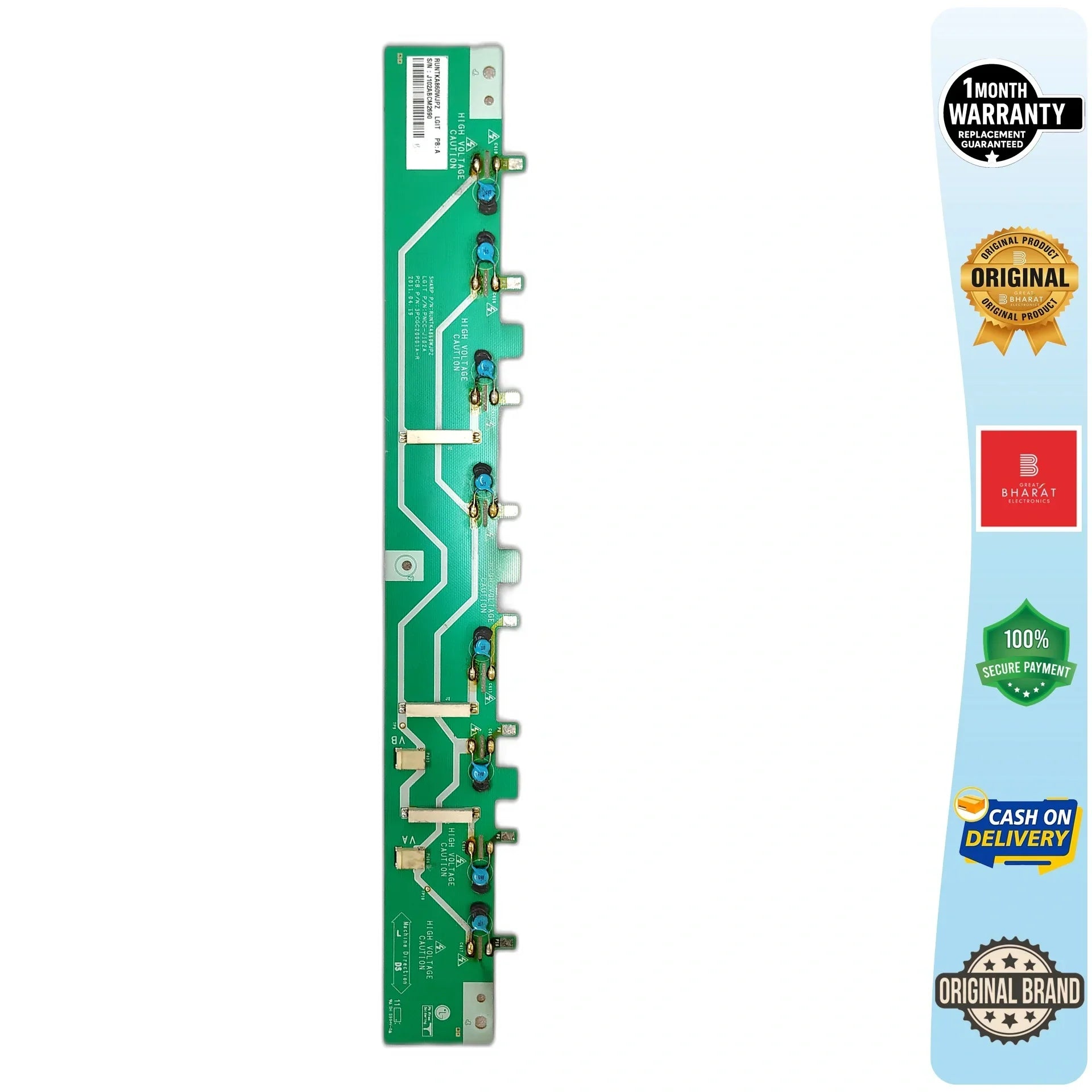 Sharp LC32L465M Inverter Board – Sharp 32 Inch LED TV Replacement Part - Great Bharat Electronics