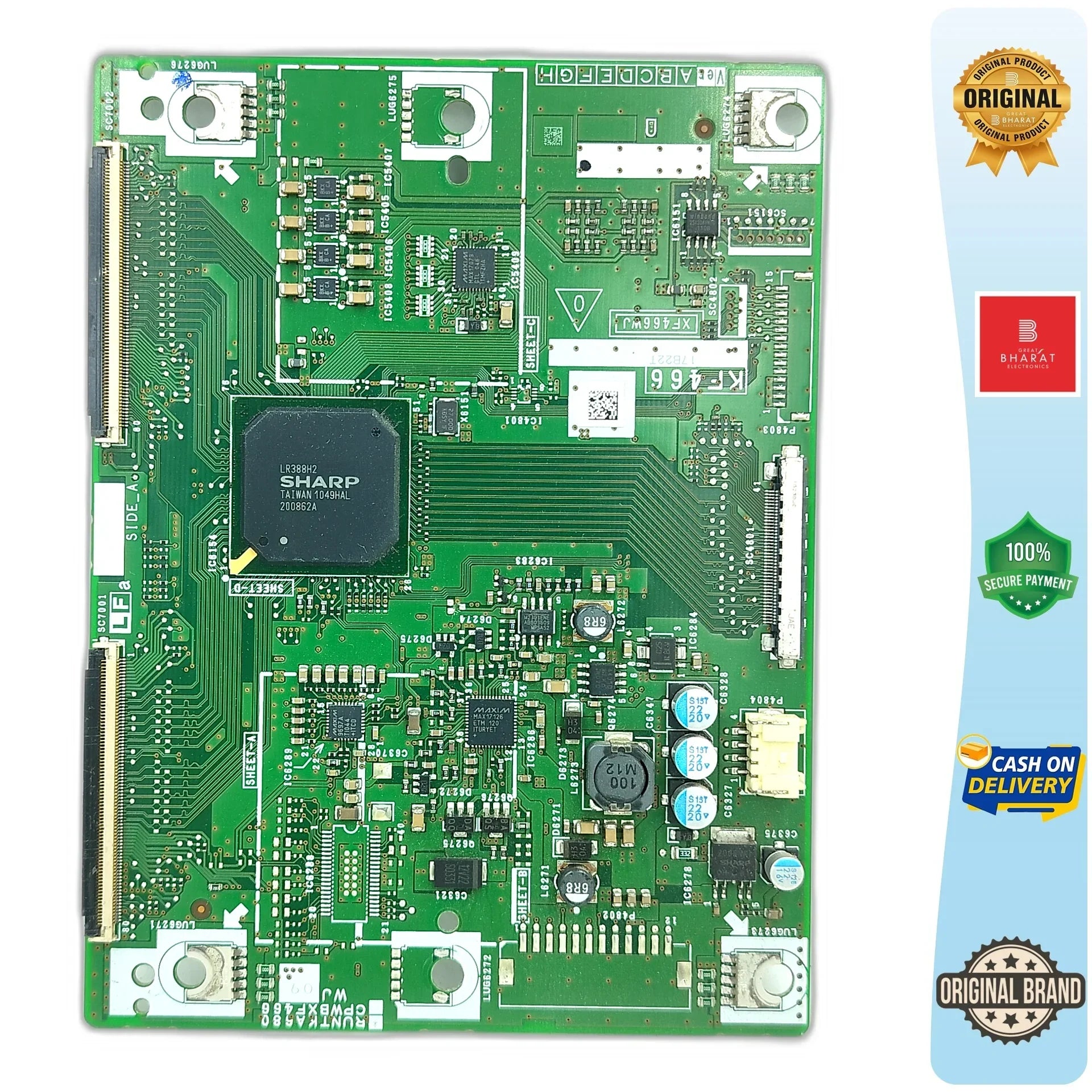 Sharp LC40LE530M T-Con Board – Sharp 40 Inch LED TV Replacement Part - Great Bharat Electronics