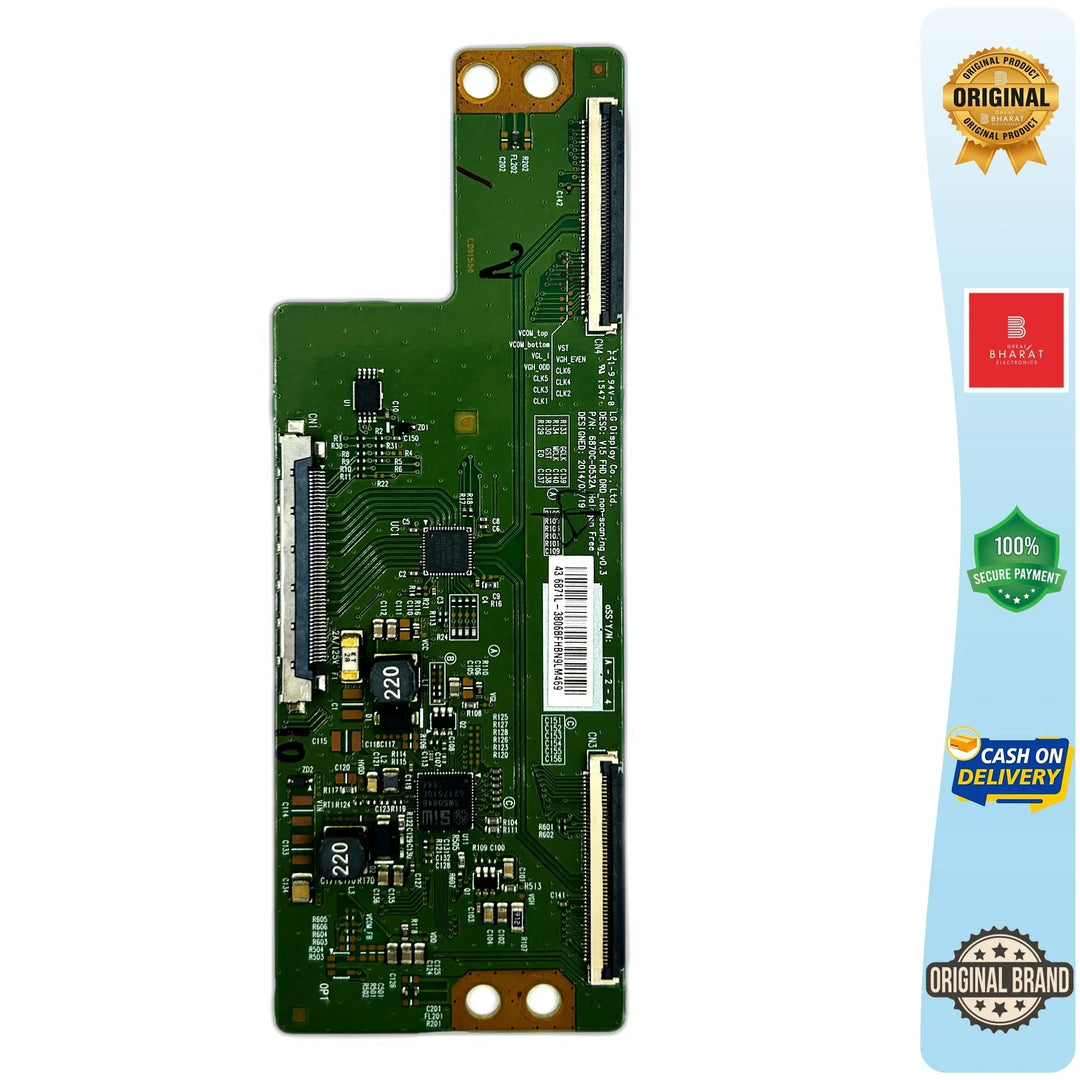 Skyworth 43E3000 T-Con Board – Skyworth 43 Inch LED TV Replacement Part - Great Bharat Electronics