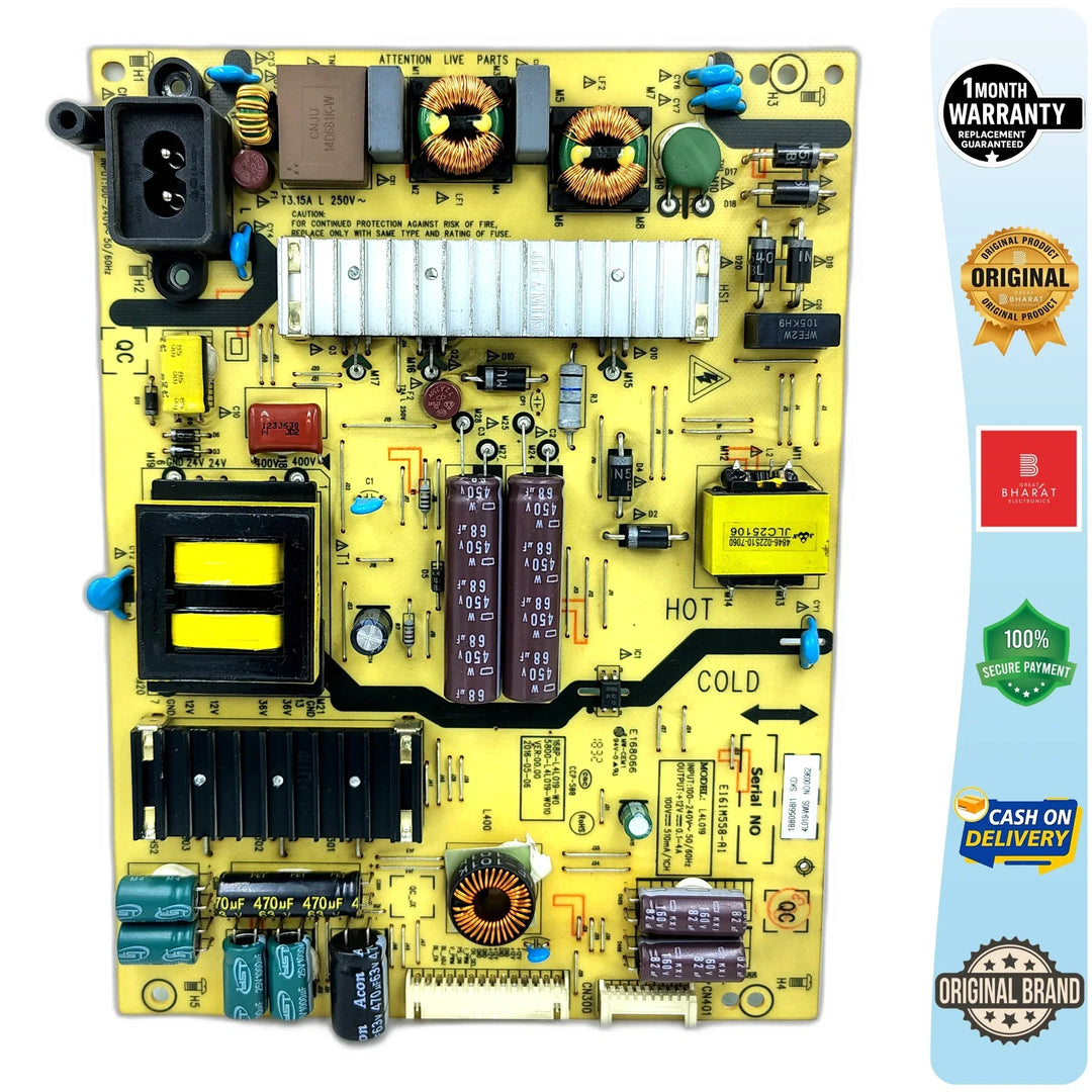 Skyworth 43E4000S Power Supply Board – Skyworth 43 Inch LED TV SMPS Replacement - Great Bharat Electronics