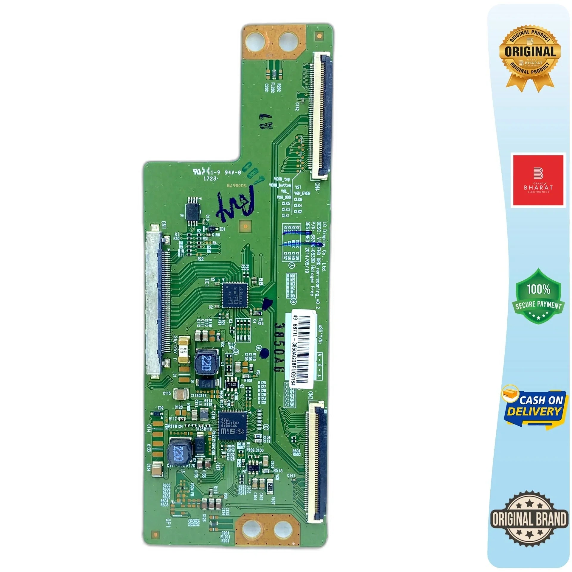 Skyworth 50E200A T-Con Board – Skyworth 50 Inch LED TV Replacement Part - Great Bharat Electronics