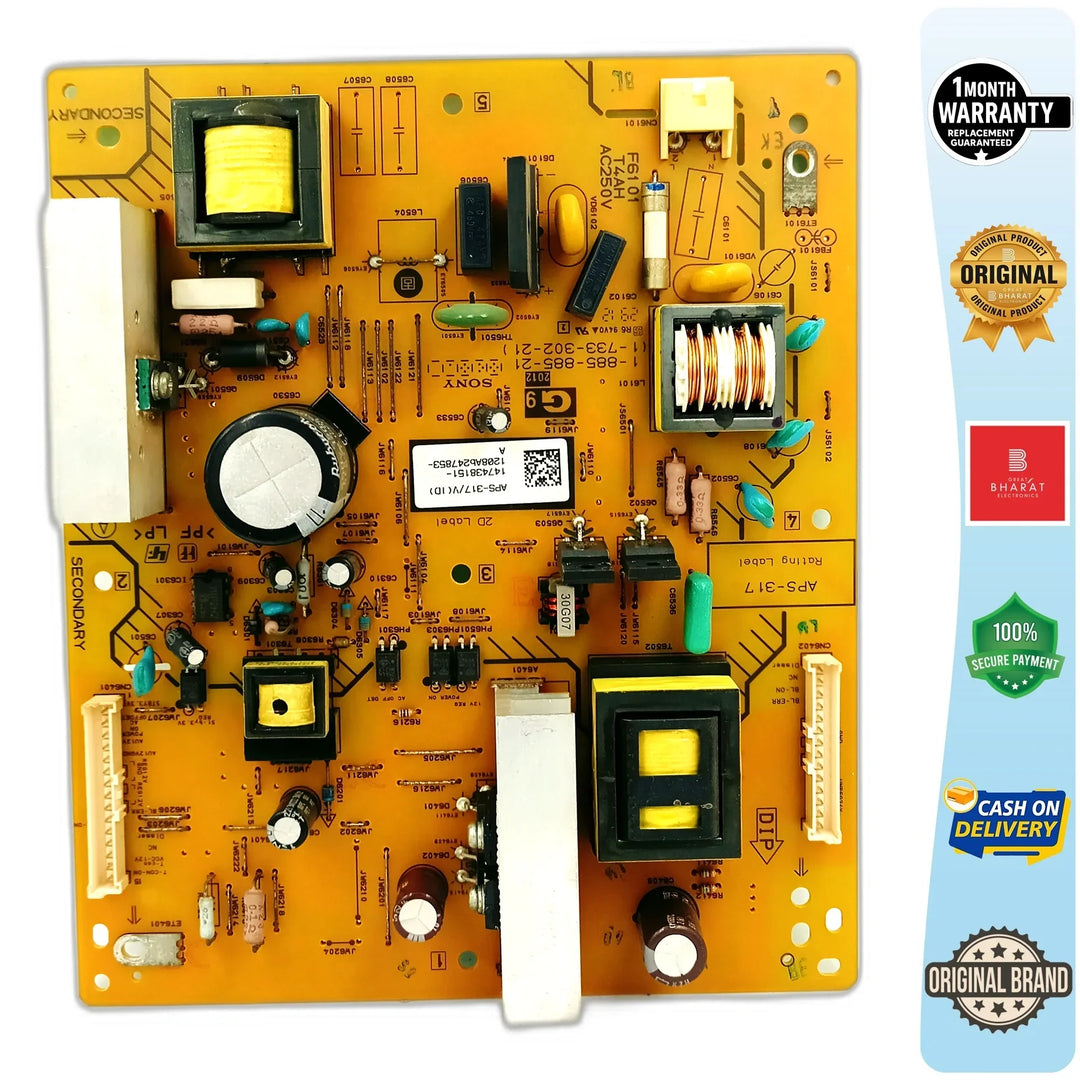Sony 32CX523 Power Supply Board – Sony 32 Inch LCD TV SMPS Replacement - Great Bharat Electronics