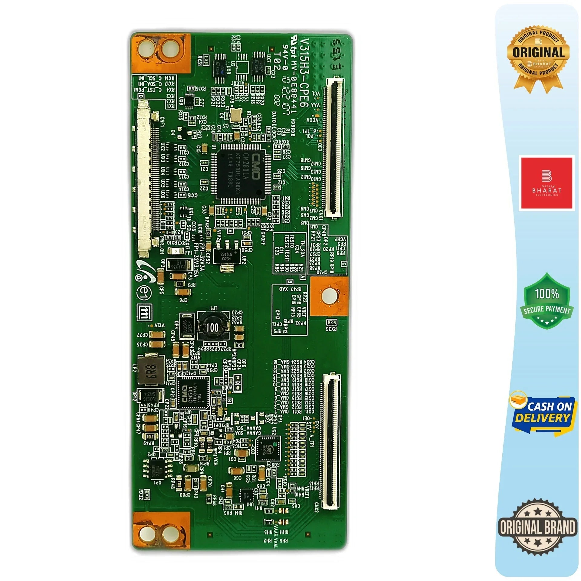 Sony 32CX523 T-Con Board – Sony 32 Inch LCD TV Replacement Part - Great Bharat Electronics