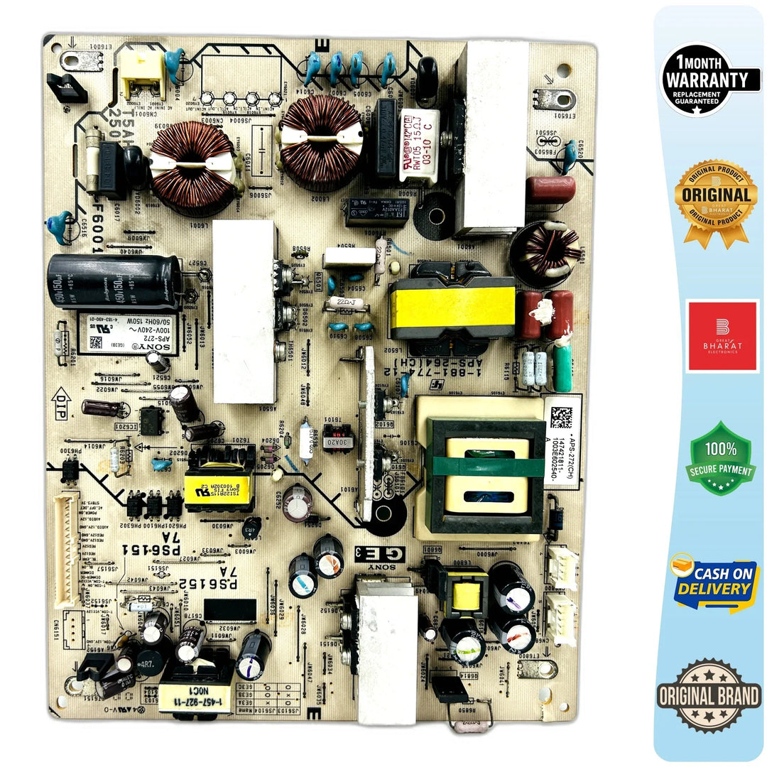 Sony 32EX600 Power Supply Board – Sony 32 Inch LED TV SMPS Replacement - Great Bharat Electronics