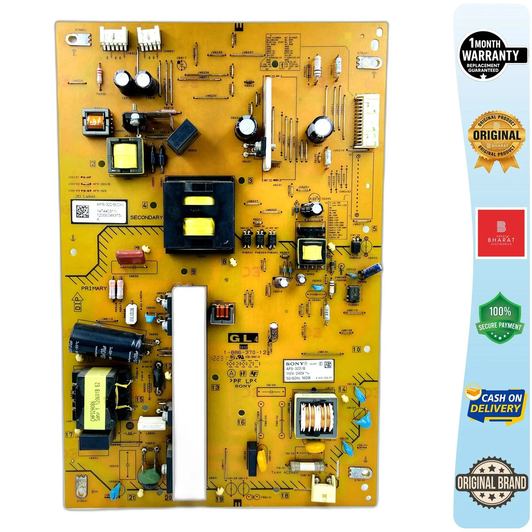 Sony 40EX650 Power Supply Board – Sony 40 Inch LED TV SMPS Replacement - Great Bharat Electronics