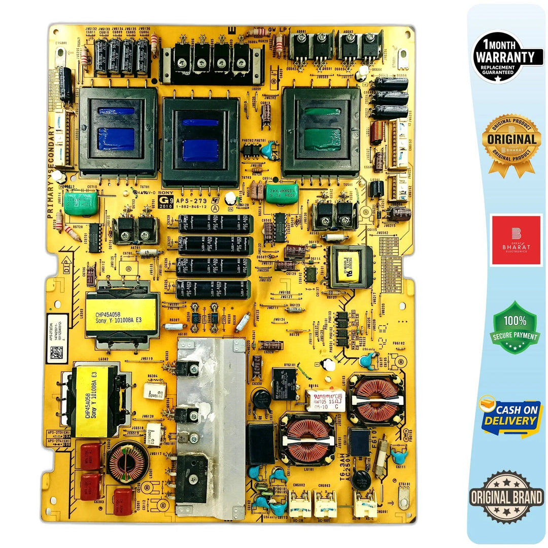 Sony 40NX710 Power Supply Board – Sony 40 Inch LED TV SMPS Replacement - Great Bharat Electronics
