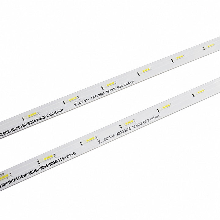 Sony 40W672E LED backlight strip lamp and LED bead detail