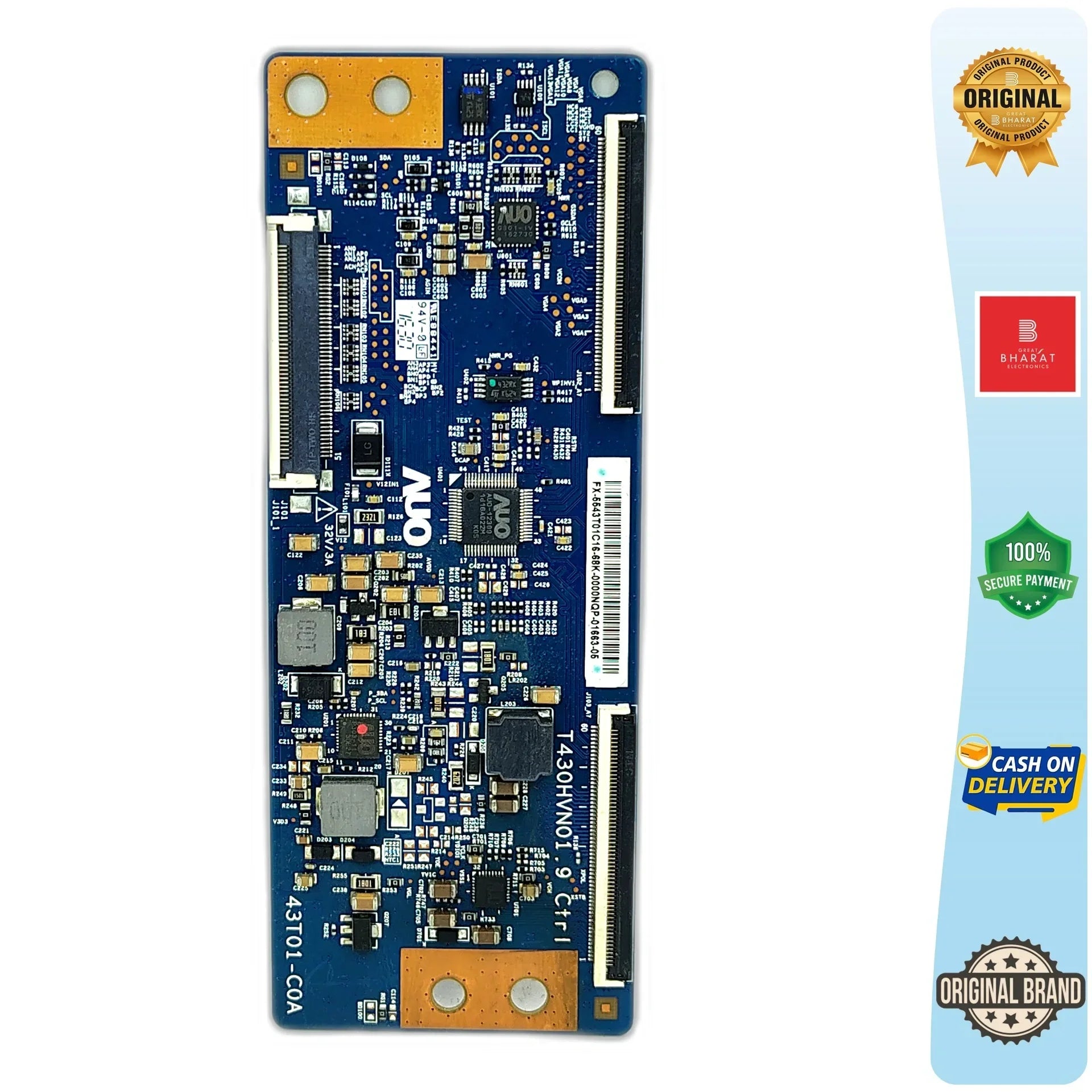 Sony 43W752D T-Con Board – Sony 43 Inch LED TV Replacement Part - Great Bharat Electronics