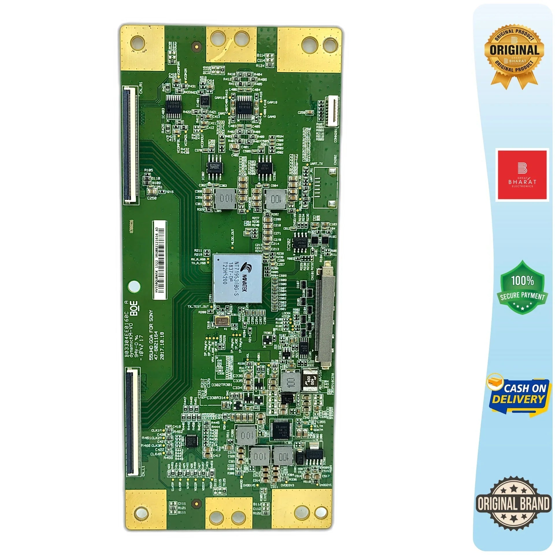 Sony 55X7500F T-Con Board – Sony 55 Inch LED TV Replacement Part - Great Bharat Electronics