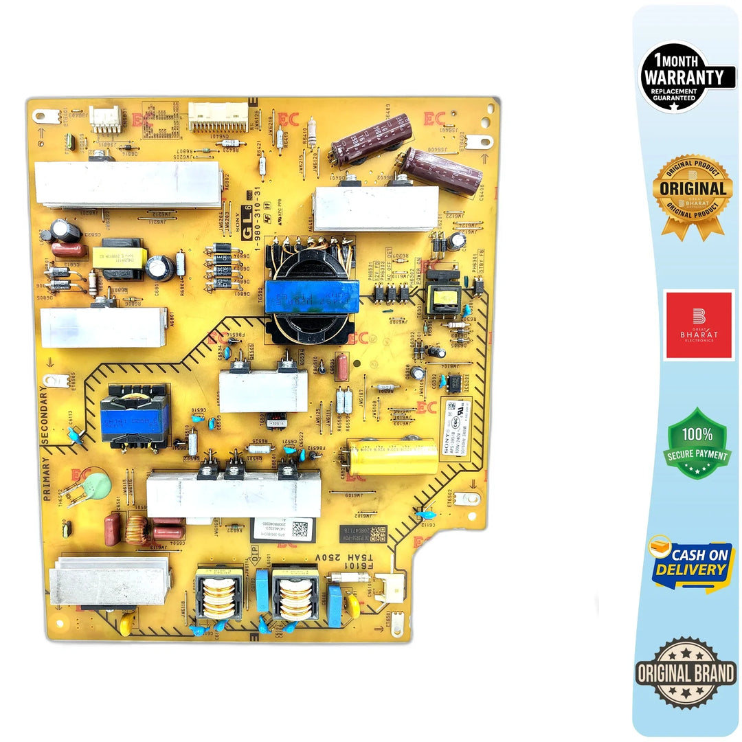 Sony 55X7500H Power Supply Board – Sony 55 Inch LED TV SMPS Replacement - Great Bharat Electronics