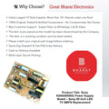 Sony KD65X9500G Power Supply Board – Sony 65 Inch LED TV SMPS Replacement - Great Bharat Electronics