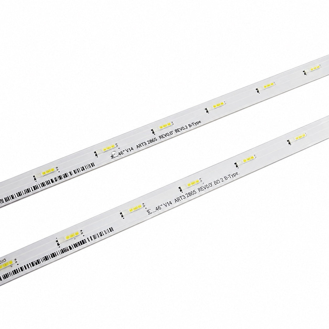 Sony KDL-40WE665 LED backlight strip lamp and LED bead detail