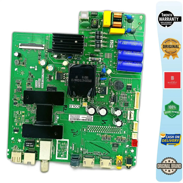 TCL 40D6500FS Motherboard – TCL 40 Inch LED TV Main Board Replacement - Great Bharat Electronics