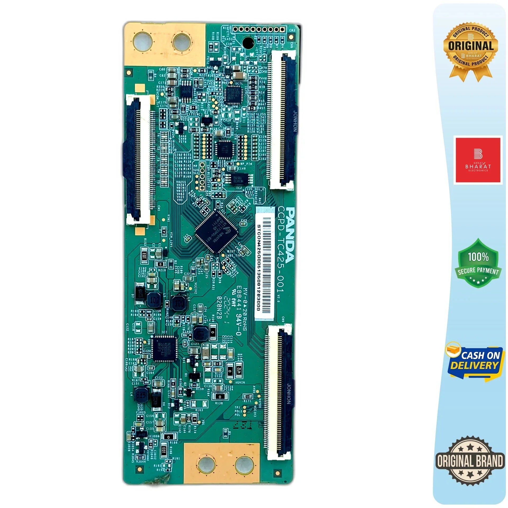 TCL 43P30FS T-Con Board – TCL 43 Inch LED TV Replacement Part - Great Bharat Electronics
