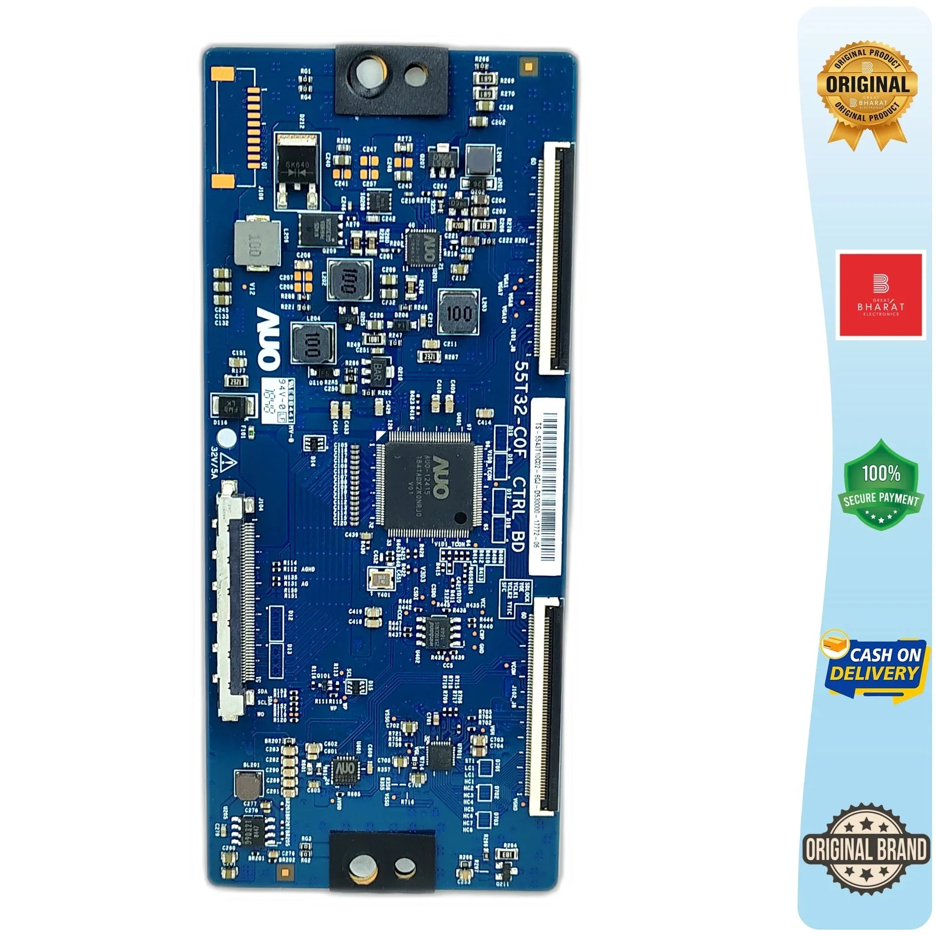 TCL 43P65US T-Con Board – TCL 43 Inch LED TV Replacement Part - Great Bharat Electronics