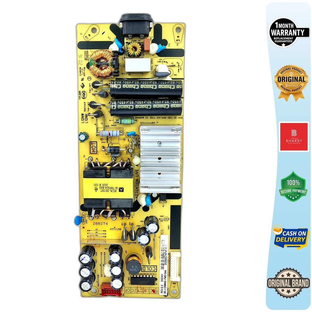 TCL 43P8B Power Supply Board – TCL 43 Inch LED TV SMPS Replacement - Great Bharat Electronics