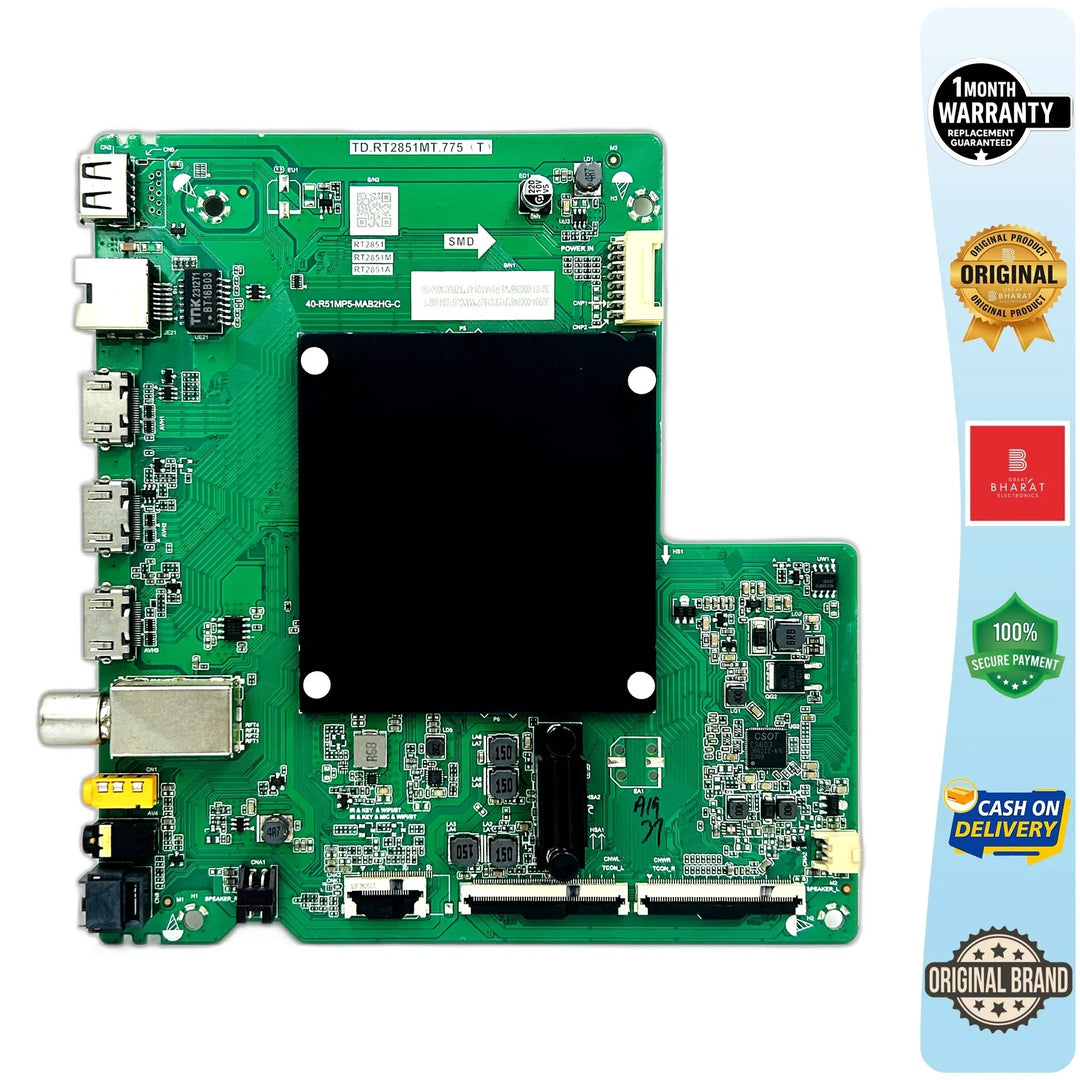 TCL 55P635 Motherboard – TCL 55 Inch LED TV Main Board Replacement - Great Bharat Electronics