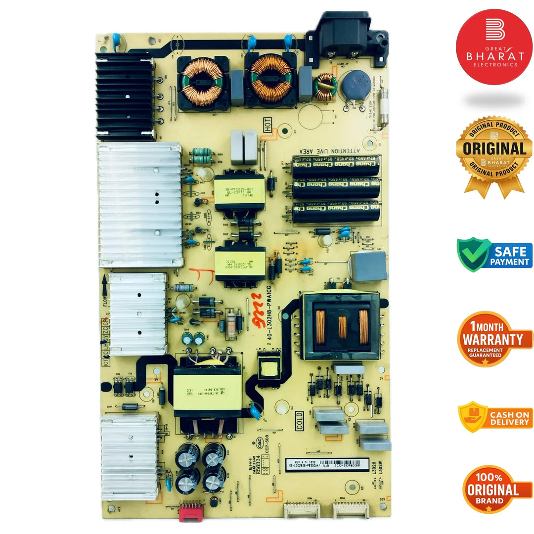 TCL 75 inch LED TV Power Supply for Model 75C2US - Great Bharat Electronics