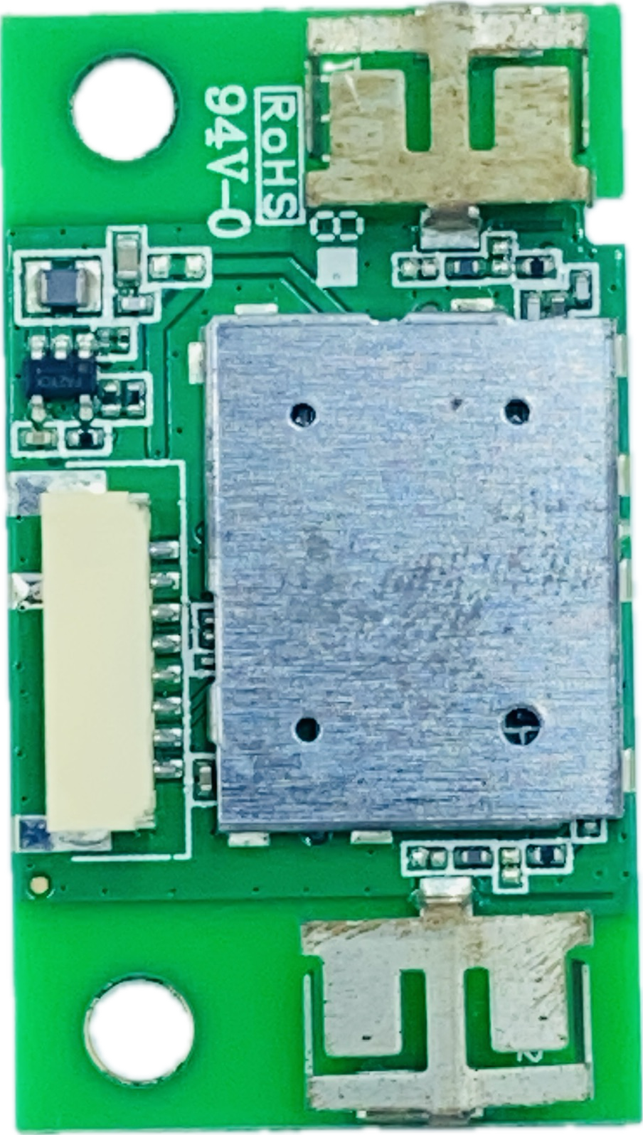 Green PCB Wi-Fi module for TCL LED TV model 40s62fs with metal shield and electronic components