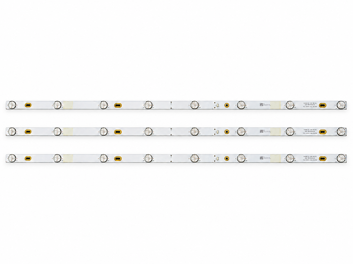 Thomson 40FHDXSMART LED TV backlight strip set of 3 strips with 8 LEDs per strip
